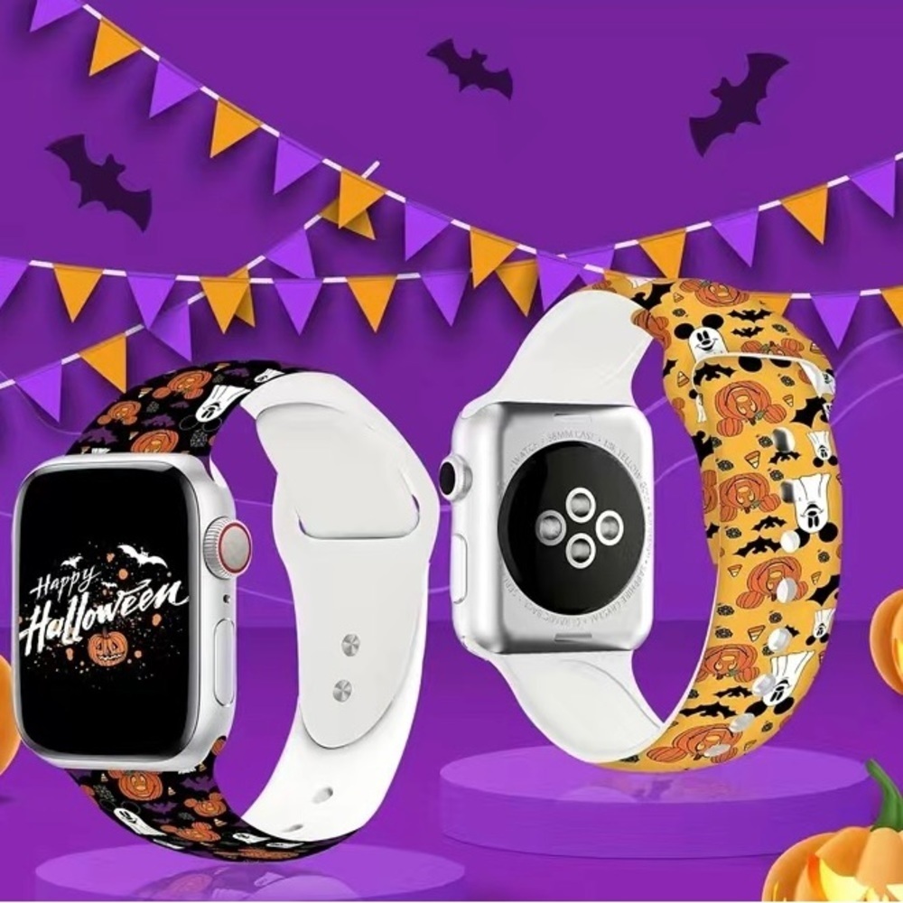 iWatch band Mickey Mouse ghosts and pumpkins - Picture 3 of 3